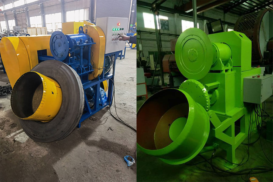 What types of waste tire recycling lines are produced by Henan Recore - Waste Tire Recycling Equipment Manufacturer