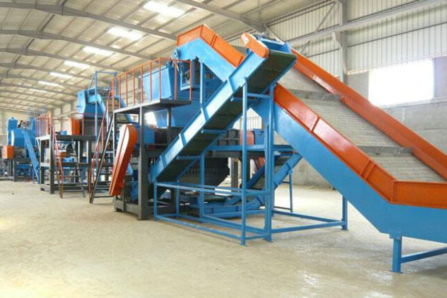 What types of waste tire recycling lines are produced by Henan Recore - Waste Tire Recycling Equipment Manufacturer
