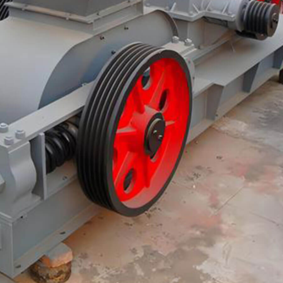 The specific structure and accessories of the double roll crusher, double roll crusher for sale - Henan Reacore