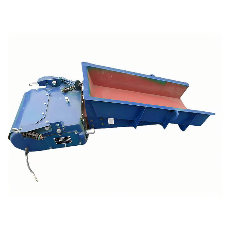 Electromagnetic vibrating feeder, environmentally friendly recycling production line auxiliary machine-Henan Reacore