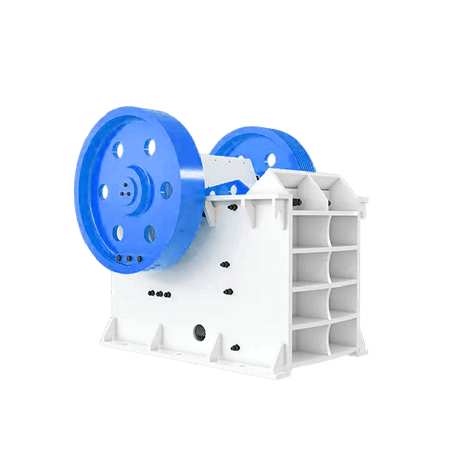Special equipment for sand and gravel production line, jaw crusher working site - Henan Reacore