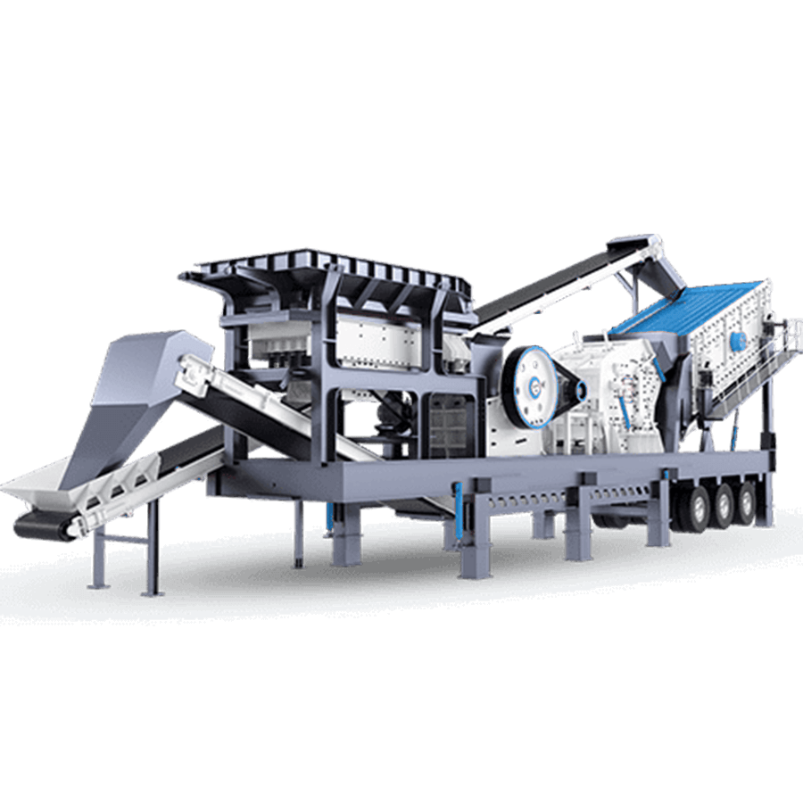 Combined mobile crushing station for sale, mobile combined sand and gravel crushing station manufacturer - Henan Reacore