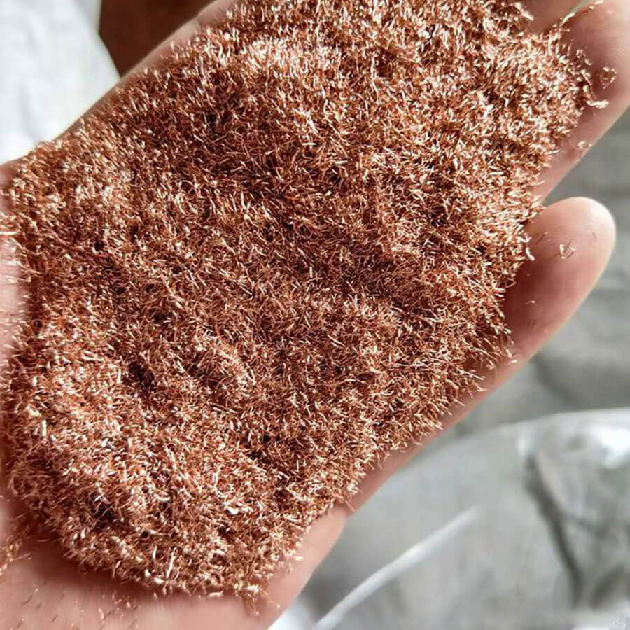 Copper wire after recycling of waste wires-Henan Reacore