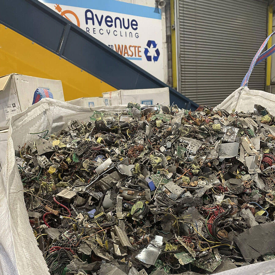 Waste metal shredding and discharging-Henan Reacore