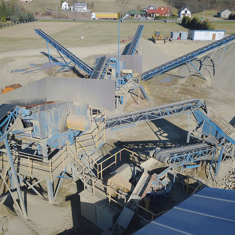 Stone crushing production line case, sand and gravel crushing production line equipment manufacturer-Henan Reacore