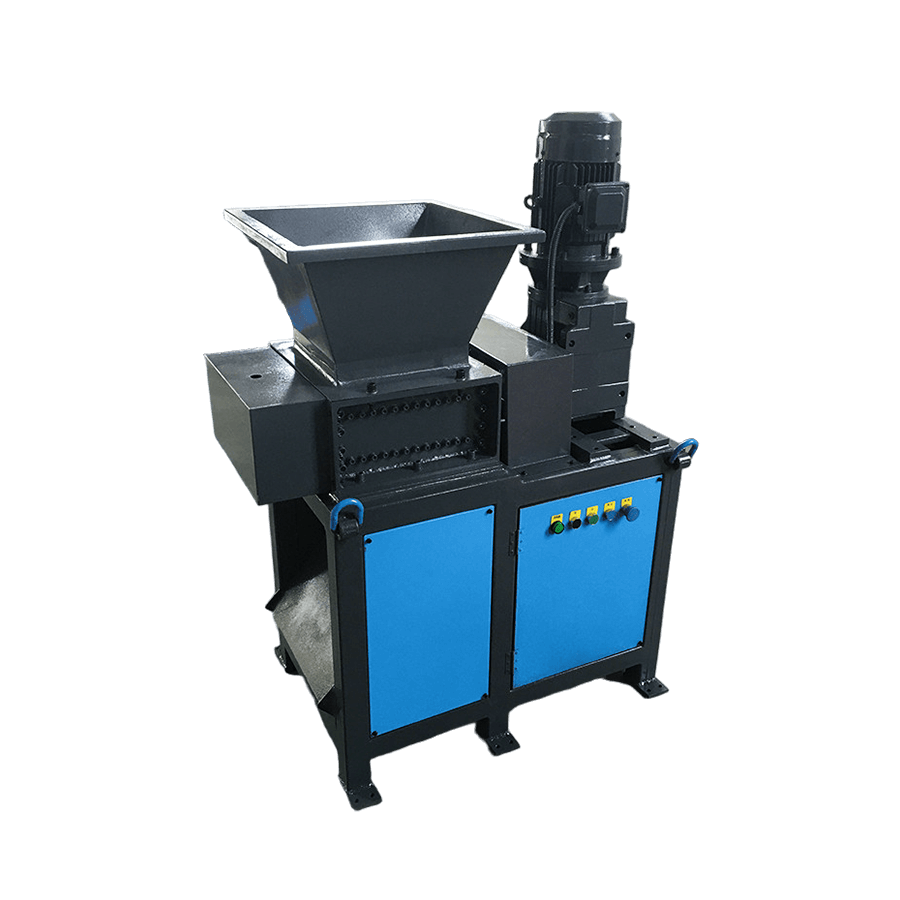 Single motor double shaft shredder for sale, kitchen waste double shaft shredder recycling equipment for sale - Henan Reacore