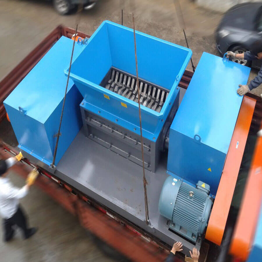 Double shaft shredder structure configuration, professional double shaft shredder manufacturer - Henan Reacore