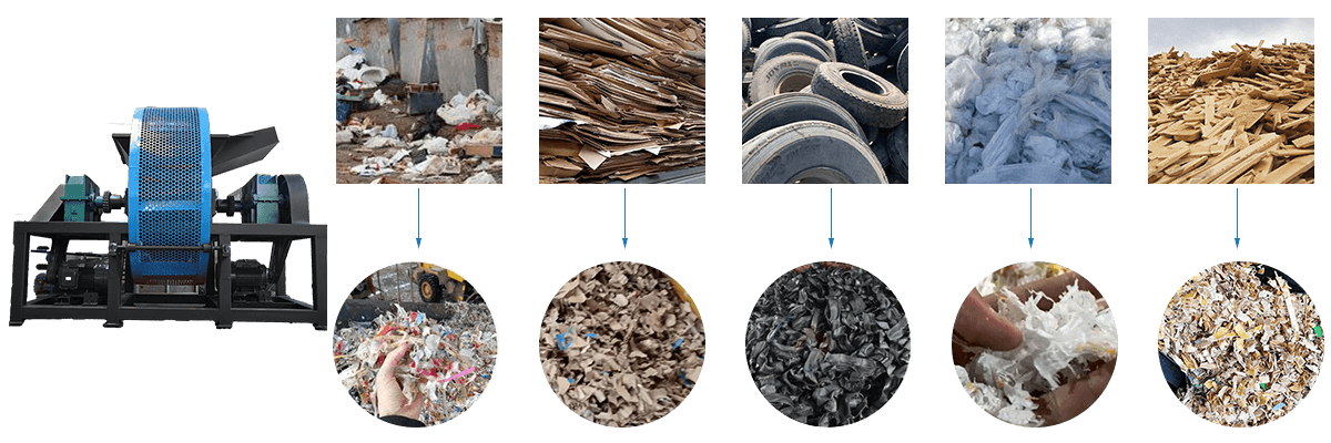 Application scope of double shaft shredder, double shaft shredder professional manufacturer - Henan Reacore