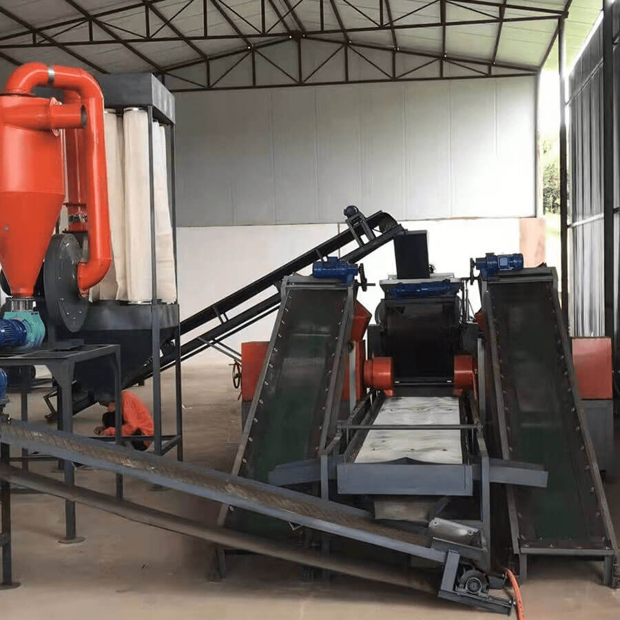 Waste tire recycling production line for sale, tire recycling into granules, rubber powder production line equipment for sale - Henan Reacore