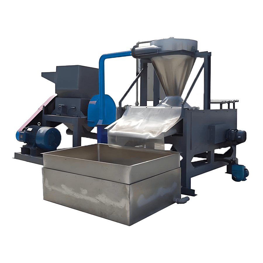 Wet copper wire recycling machine for sale, wire recycling machine with circulating water selection for sale - Henan Reacore
