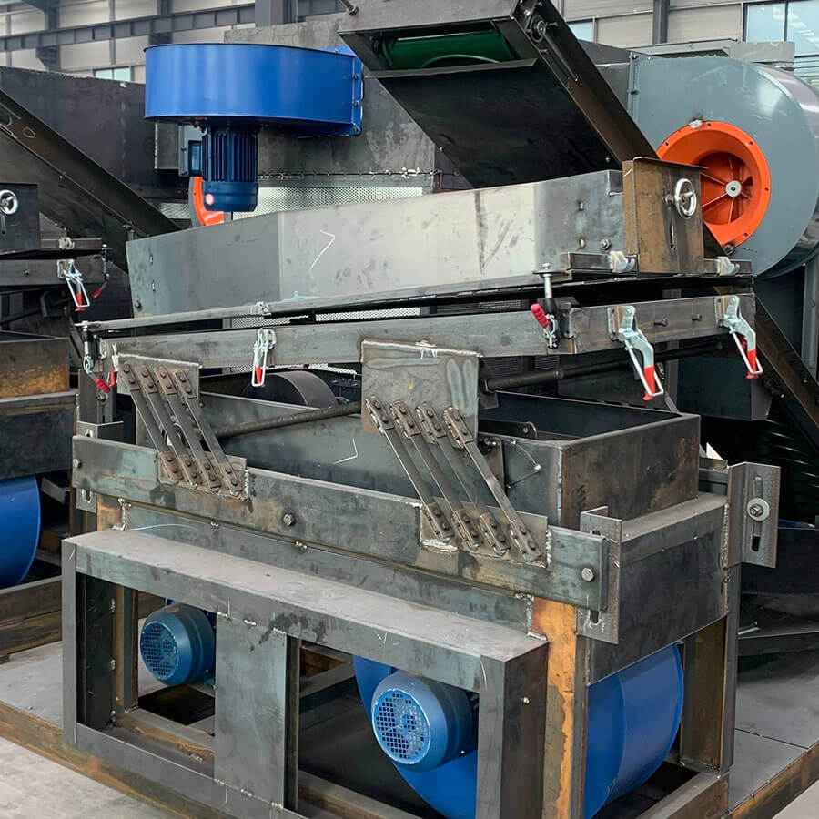 Copper wire recycling machine machine configuration, copper wire recycling equipment manufacturer - Henan Reacore