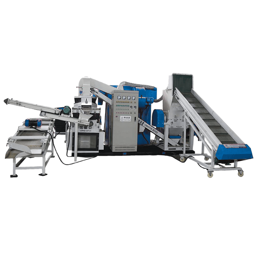 Waste copper wire recycling machine for sale, waste copper wire recycling equipment manufacturer - Henan Reacore