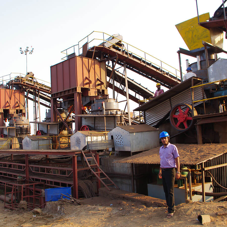 Cone crusher working site, various mining sand and gravel cone crushers for sale - Henan Reacore